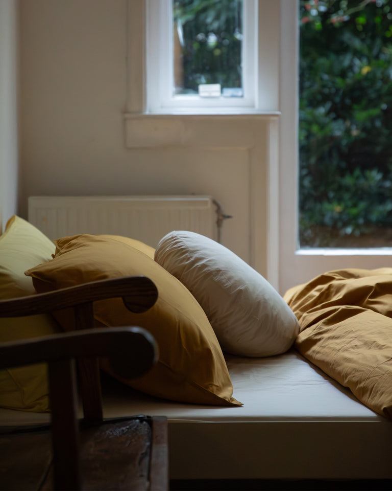 Beddengoed Set Satijn Caramel