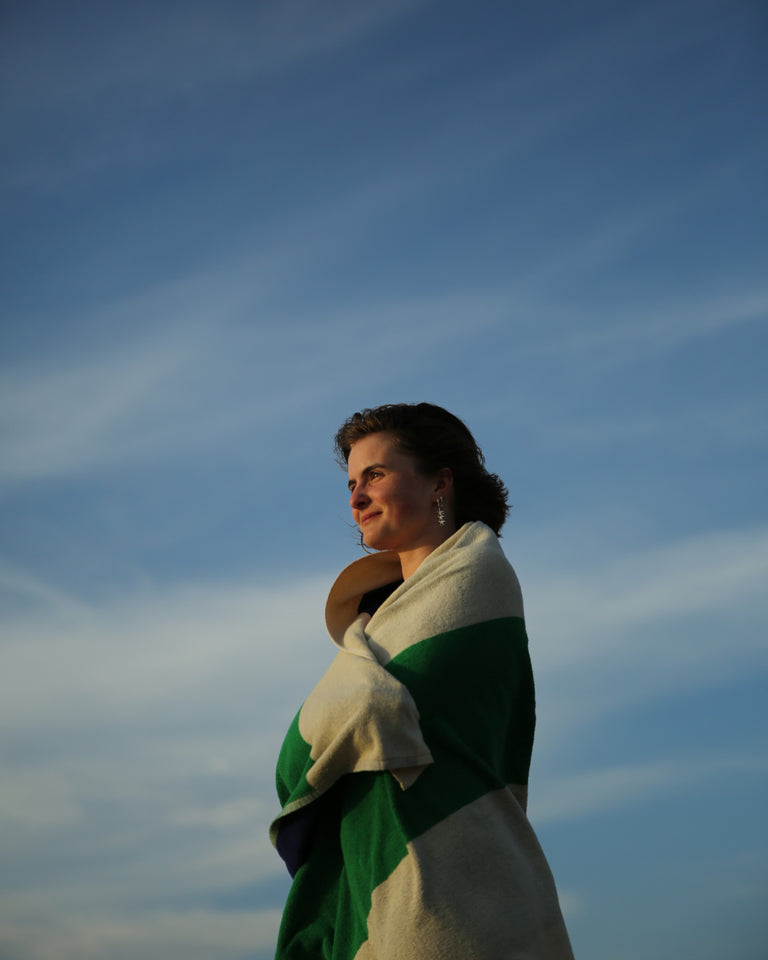 Strandlaken Royal Blue Green - SUITE702