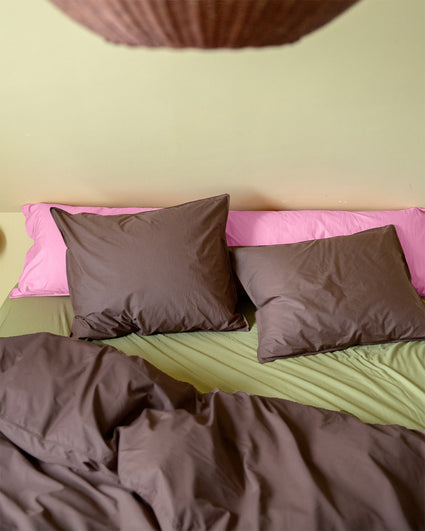 Dekbedovertrek Katoen Coffee Brown - SUITE702