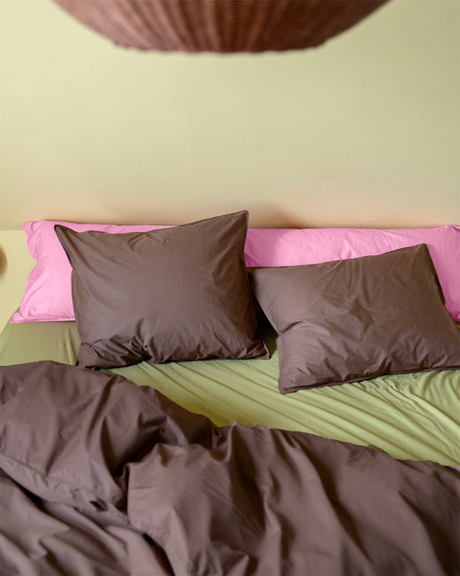 Dekbedovertrek Katoen Coffee Brown - SUITE702