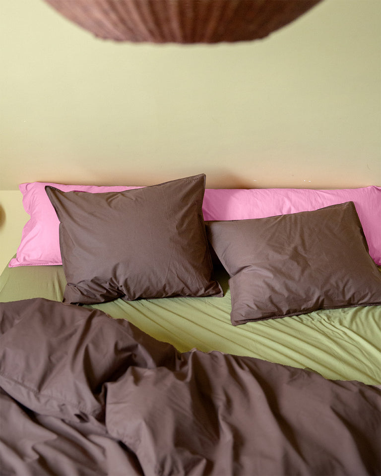 Dekbedovertrek Katoen Coffee Brown - SUITE702