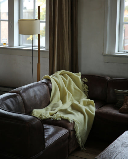 Mohair Plaid Cloud Butter Bean