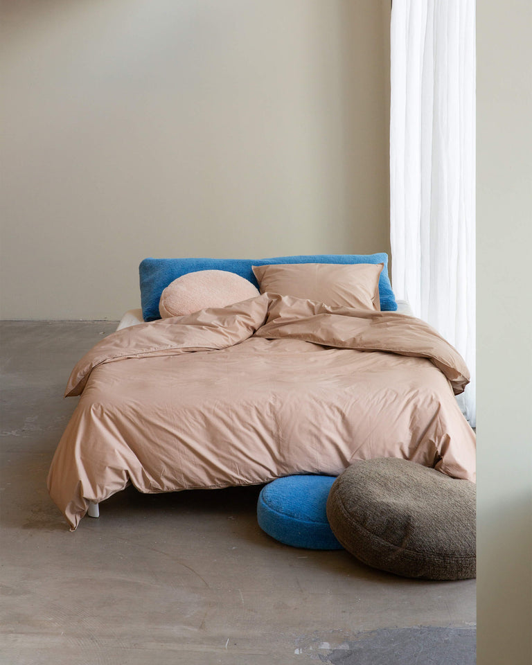 bigDOT Pillow cover Furry Brilliant Blue