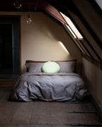 Beddengoed Set Satijn Taupe Grey