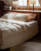 Kussensloop Satijn Ecru