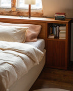 Bedding Set Satin Ecru