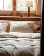 Bedding Set Satin Ecru