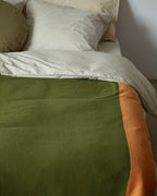 Merino Plaid Green Pink Orange - SUITE702