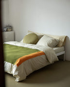 Merino Plaid Green Pink Orange - SUITE702