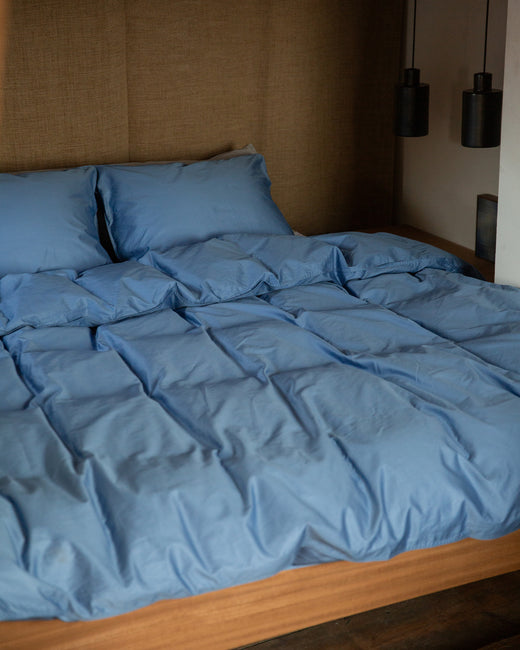 Bettbezug Satin Ocean Blue