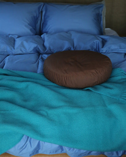 Mohair Plaid Cloud Turquoise