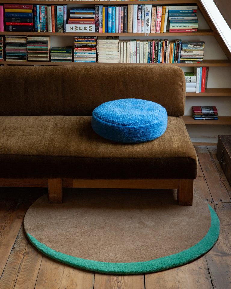 Vloerkleed Wol Eclipse Camel Mint