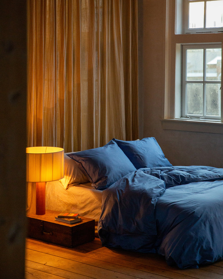 Beddengoed Set Satijn Ocean Blue