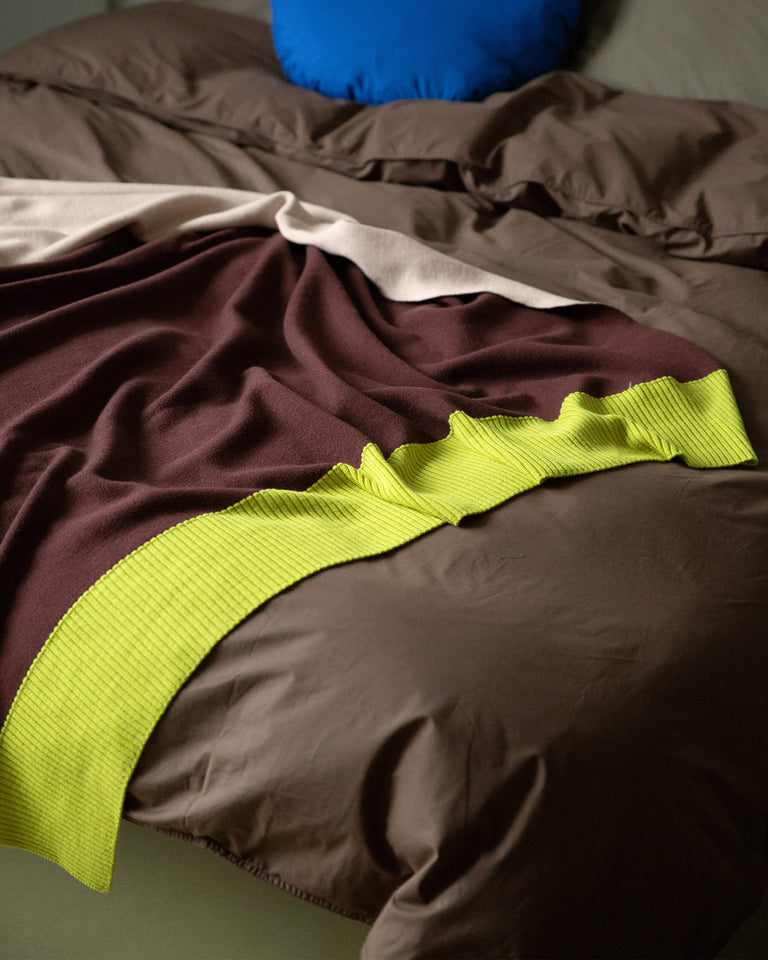 Merino Plaid Bordeaux Peach Lime - SUITE702