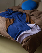 Merino Plaid Blue Brown Lilac - SUITE702