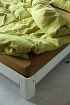Beddengoed Set Linnen Pear Green - SUITE702