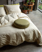 Beddengoed Set Katoen Streep Lemon Ecru - SUITE702