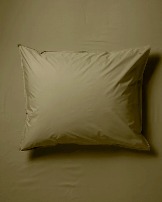 Pillowcase Cotton Olive Green