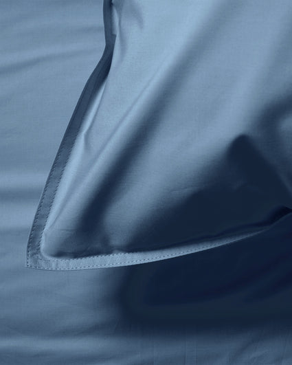Kussensloop Katoen Quiet Blue