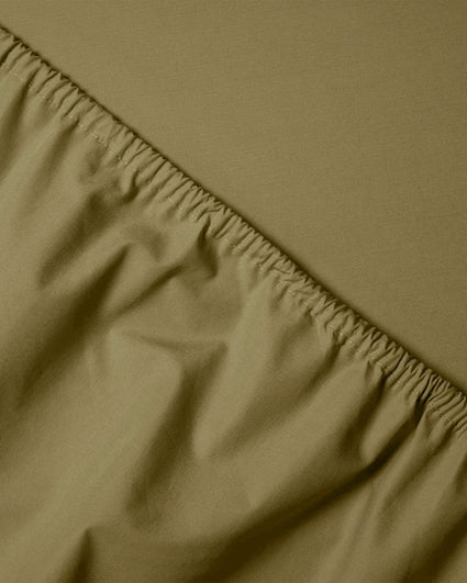 Hoeslaken Katoen Olive Green - SUITE702