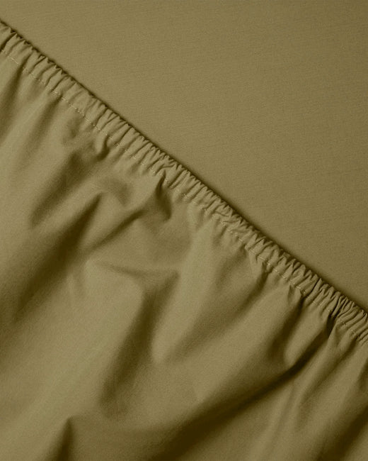 Drap housse Coton Vert Olive