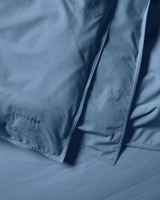 Beddengoed Set Katoen Quiet Blue