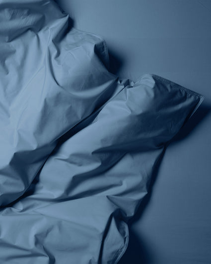 Bettbezug Baumwolle Quiet Blue