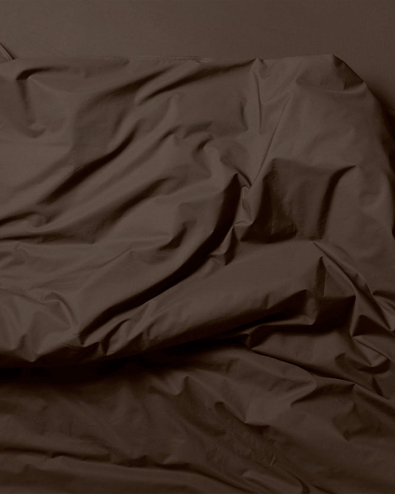 Dekbedovertrek Katoen Coffee Brown - SUITE702