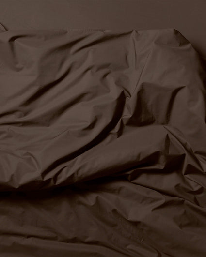 Housse De Couette Set Coton Coffee Brown - SUITE702