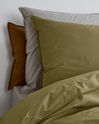 Kopfkissenbezug Baumwolle Olive Green - SUITE702