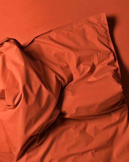 Dekbedovertrek Katoen Poppy Orange - SUITE702