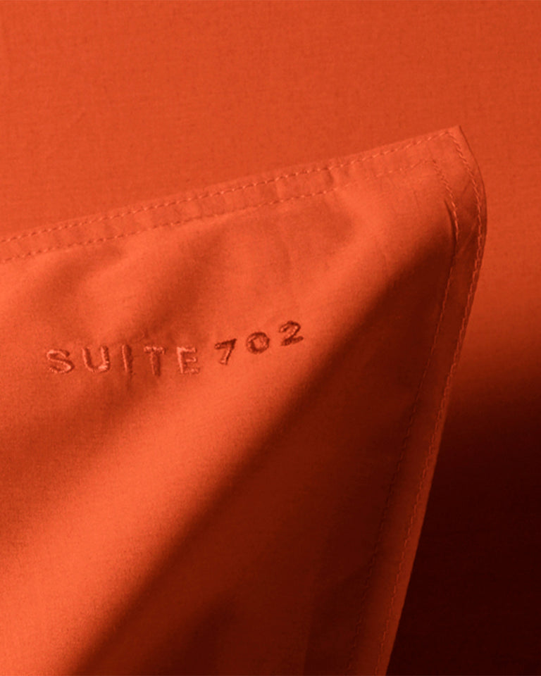 Housse De Couette Set Coton Poppy Orange - SUITE702