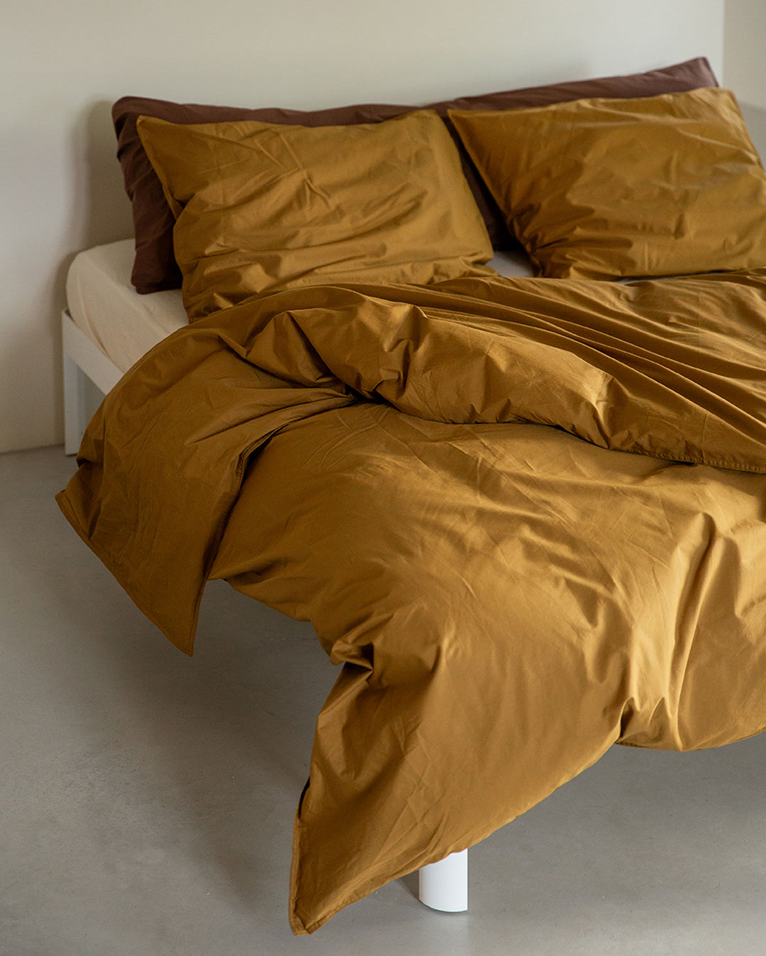 Dekbedovertrek Katoen Khaki Gold - SUITE702