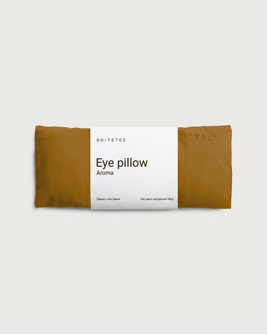 Aroma Eye Pillow Khaki Gold