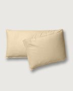 bedMATE Kissenbezug Leinen Creamy Yellow