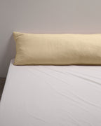 bedMATE Kissenbezug Leinen Creamy Yellow