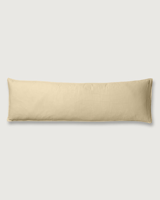bedMATE Kissenbezug Leinen Creamy Yellow