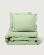 Beddengoed Set Linnen Green Mint
