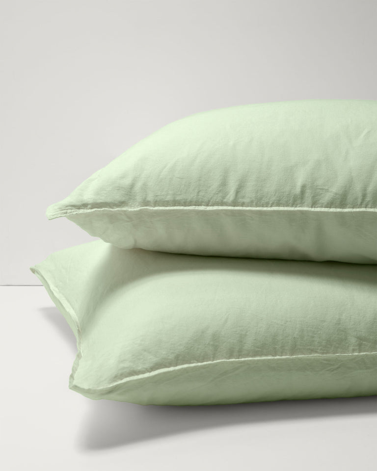 Pillowcase Linen Green Mint
