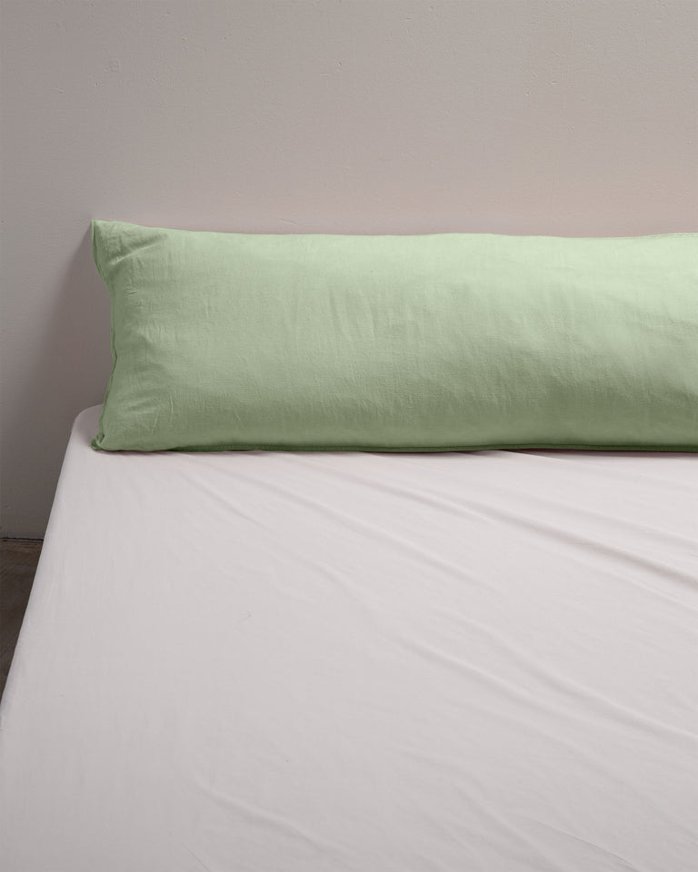 bedMATE Kissenbezug Leinen Green Mint