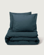 Beddengoed Set Linnen Midnight Blue