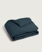 Housse de couette Lin Midnight Blue