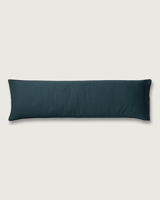 bedMATE Kissenbezug Leinen Midnight Blue