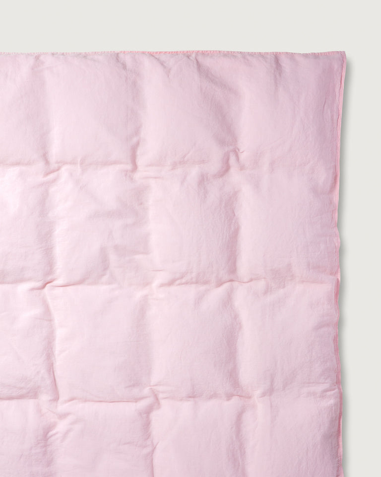 Dekbedovertrek Linnen Shell Pink