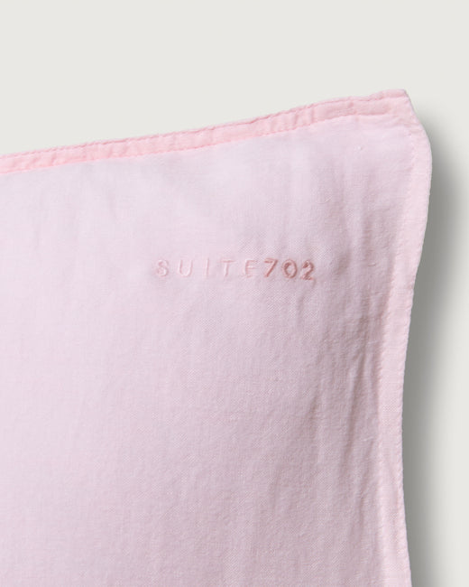 Kussensloop Linnen Shell Pink