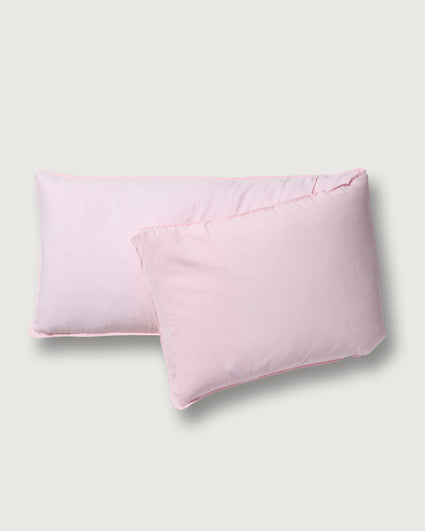 bedMATE Kissenbezug Leinen Shell Pink