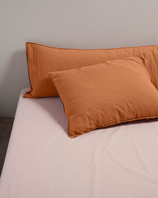 bedMATE Linen Pillowcase Terra