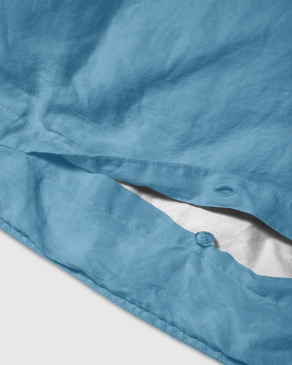 Dekbedovertrek Linnen True Blue