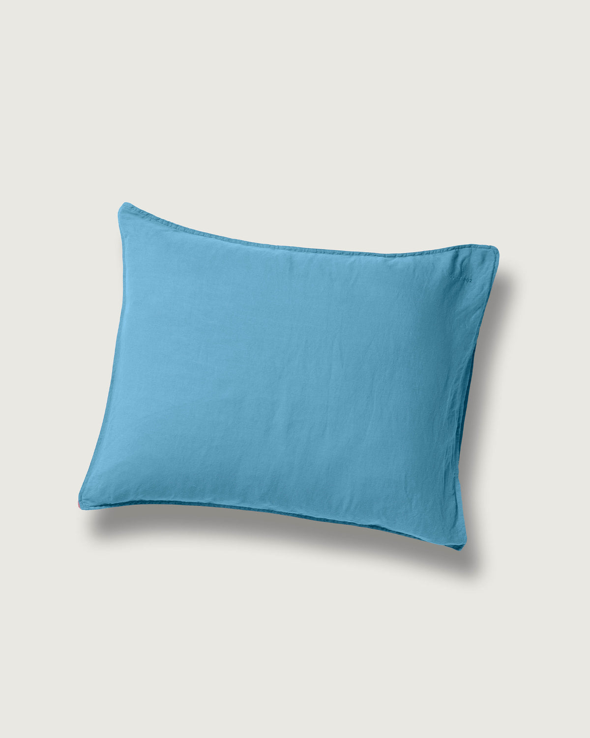 Leinen-Kissenbezug True Blue
