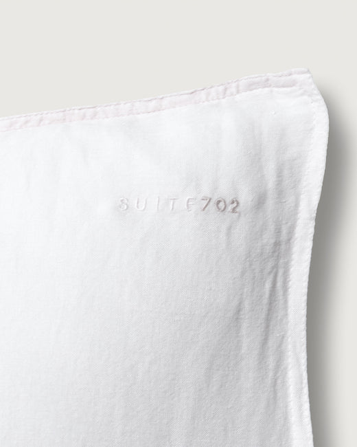 Kussensloop Linnen White